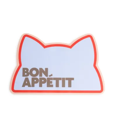Tapis Bon Appetit pour chat