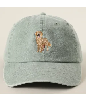 Casquette Golden retriever Green Tea