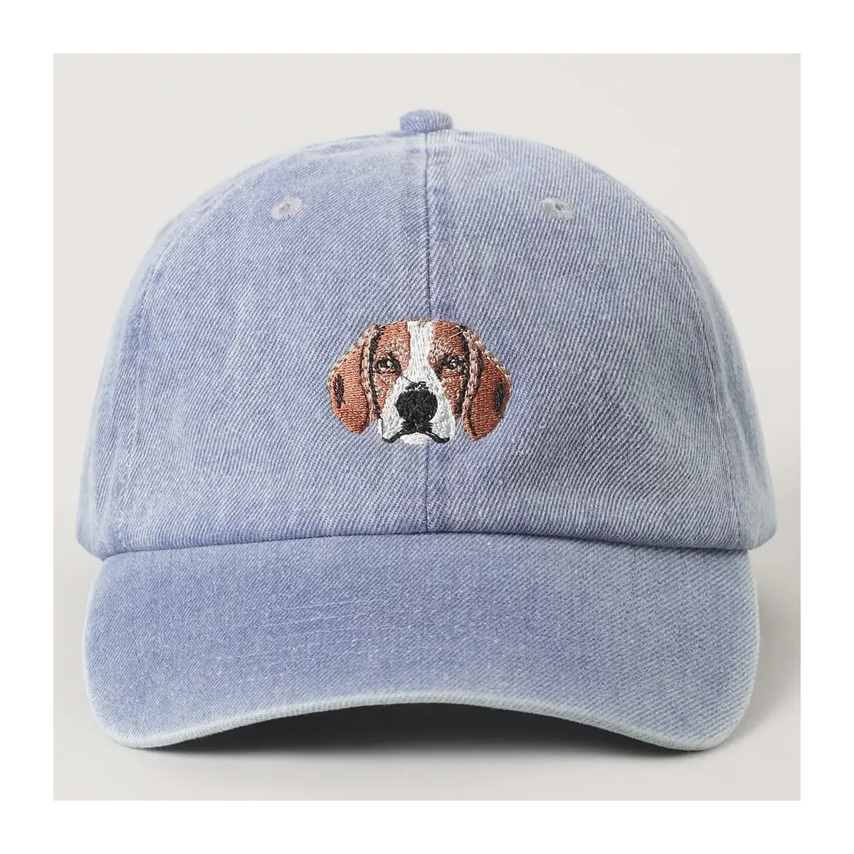 Casquette Beagle en jean face