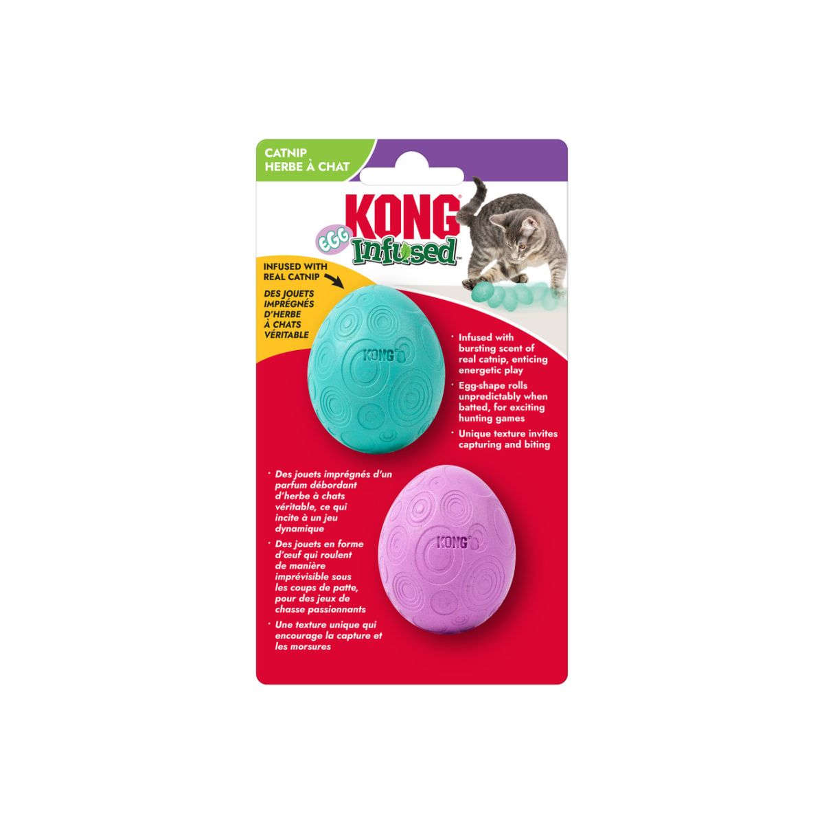 Kong - Infused Catnip 2 Egg