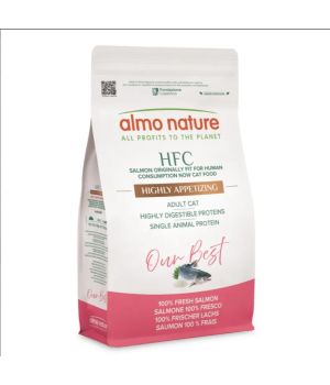 Almo Nature - Croquettes HFC our best - Adult hautement appetante Saumon