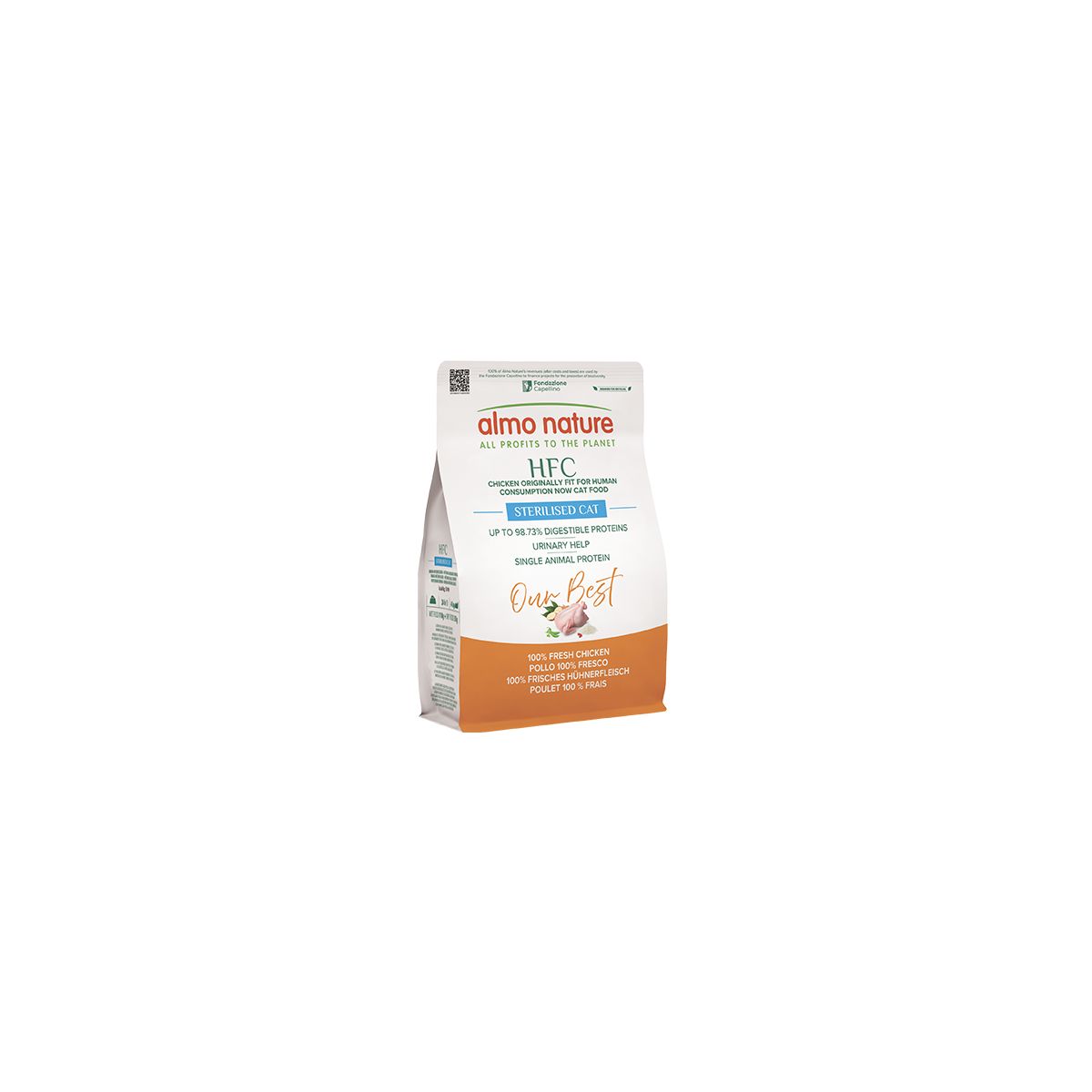 Almo Nature - Croquettes HFC our best - Adult Sterilised Poulet