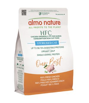 Almo Nature - Croquettes HFC our best - Adult Sterilised Poulet