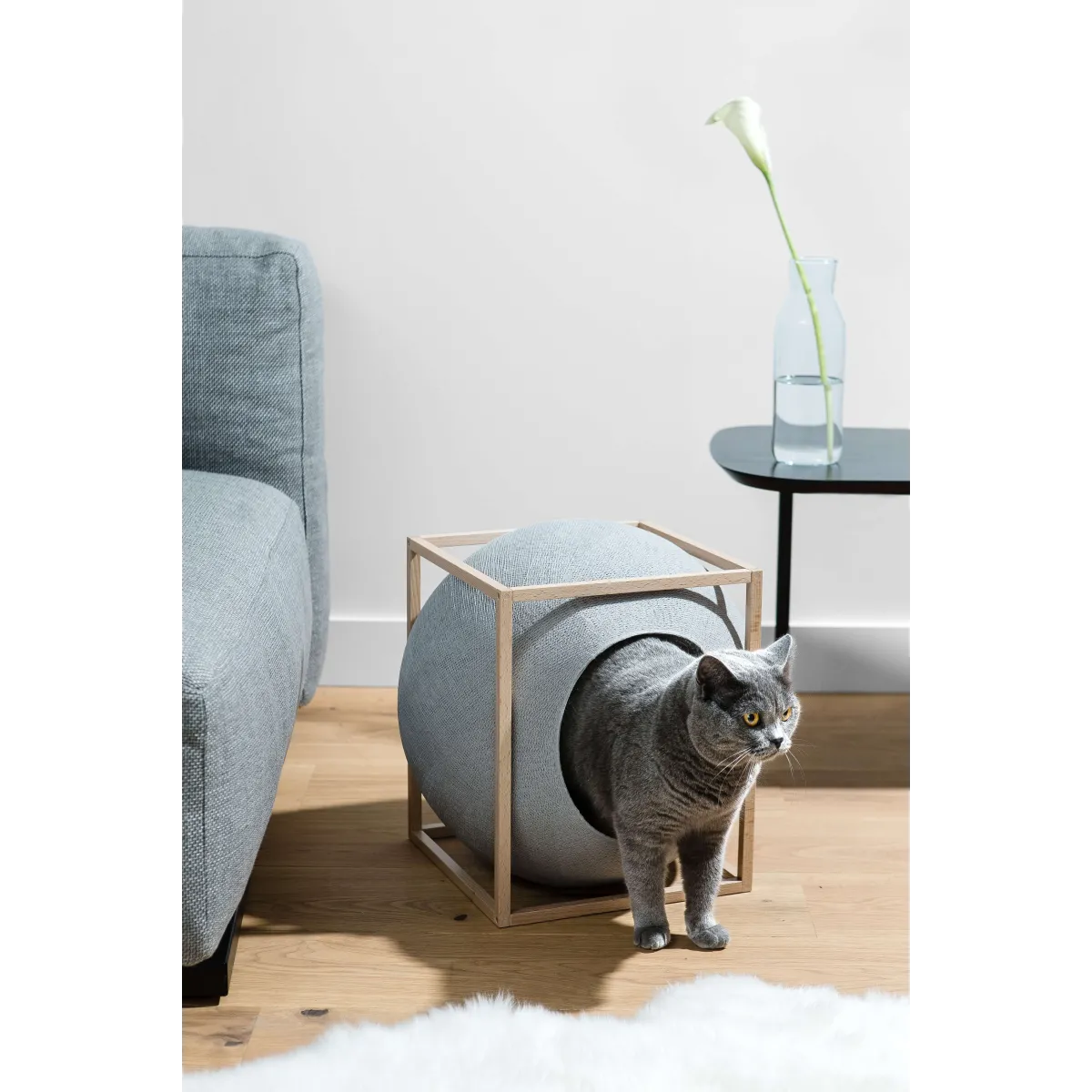 Couchage pour chat - Le CUBE (Edition Metal) Meyou Paris - 1