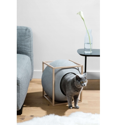 Couchage pour chat - Le CUBE (Edition Metal) Meyou Paris - 1