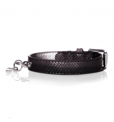 Collier Naja Chat Milk & Pepper - 3