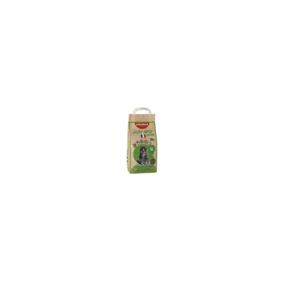 Litière verte Parfumée Vitobel Vitakraft - 1