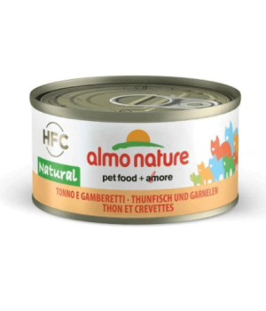 Pâtée pour chat Almo Nature - Boîte HFC Natural Thon Crevettes Almo Nature - 2