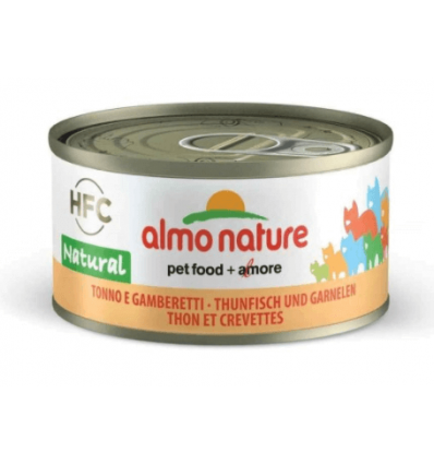 Pâtée pour chat Almo Nature - Boîte HFC Natural Thon Crevettes Almo Nature - 2