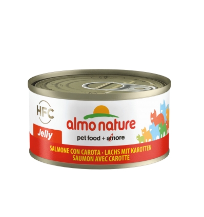 Boîte HFC Jelly Saumon Carotte Almo Nature - 1