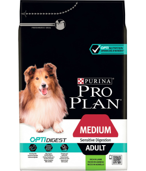 Purina Pro Plan - Medium Adult Sensitive Digestion (Agneau) Purina Pro Plan - 1