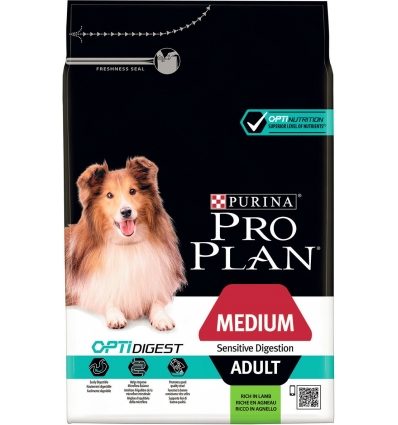 Purina Pro Plan - Medium Adult Sensitive Digestion (Agneau) Purina Pro Plan - 1