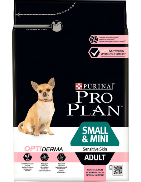 Purina Pro Plan - Small & Mini Adult Sensitive Skin (Saumon) Purina Pro Plan - 1