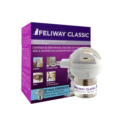 Diffuseur anti stress chat: Diffuseur et Recharge Feliway (48ml) Feliway - 1