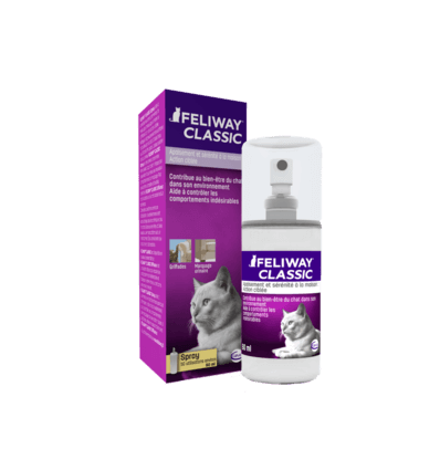 Animalerie pour chat : Feliway Classic - Spray Voyage (60ml)