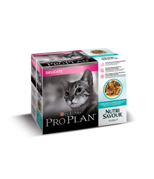 Purina pro Plan - Nutrisavour DELICATE en sauce poisson de l'océan Purina Pro Plan - 1