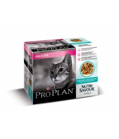 Purina pro Plan - Nutrisavour DELICATE en sauce poisson de l'océan Purina Pro Plan - 1