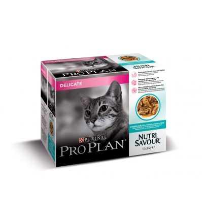 Purina pro Plan - Nutrisavour DELICATE en sauce poisson de l'océan Purina Pro Plan - 1