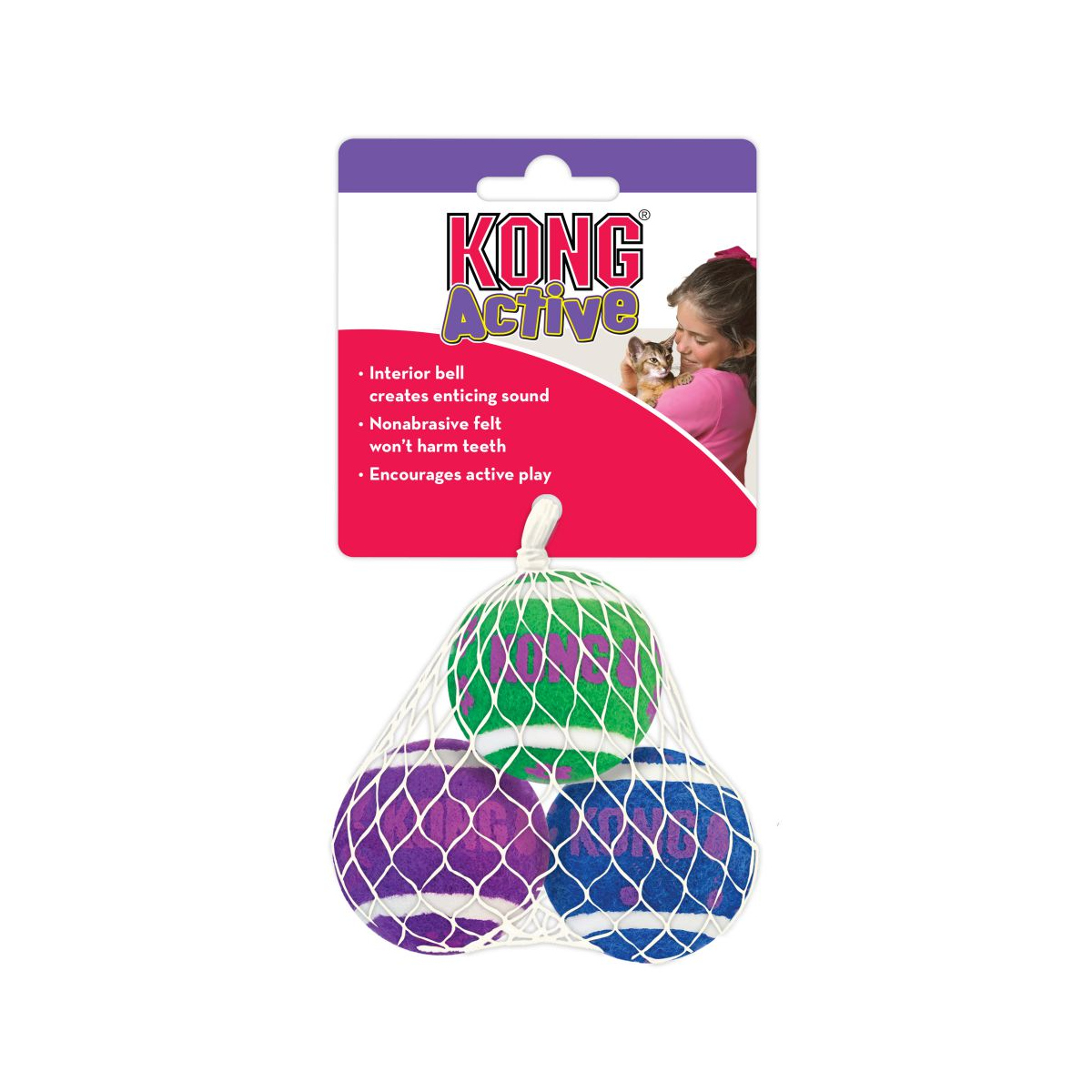 Kong - Cat Tennis bells Kong - 1