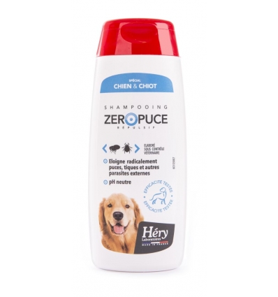 Shampoing Hery Zéro puce chien Hery - 1