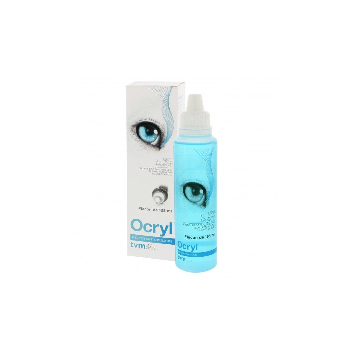 Soin pour chat & chien: Nettoyant Yeux Ocryl