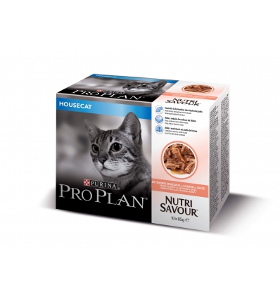 Purina pro Plan - House Cat Saumon en sauce (x10) Purina Pro Plan - 1