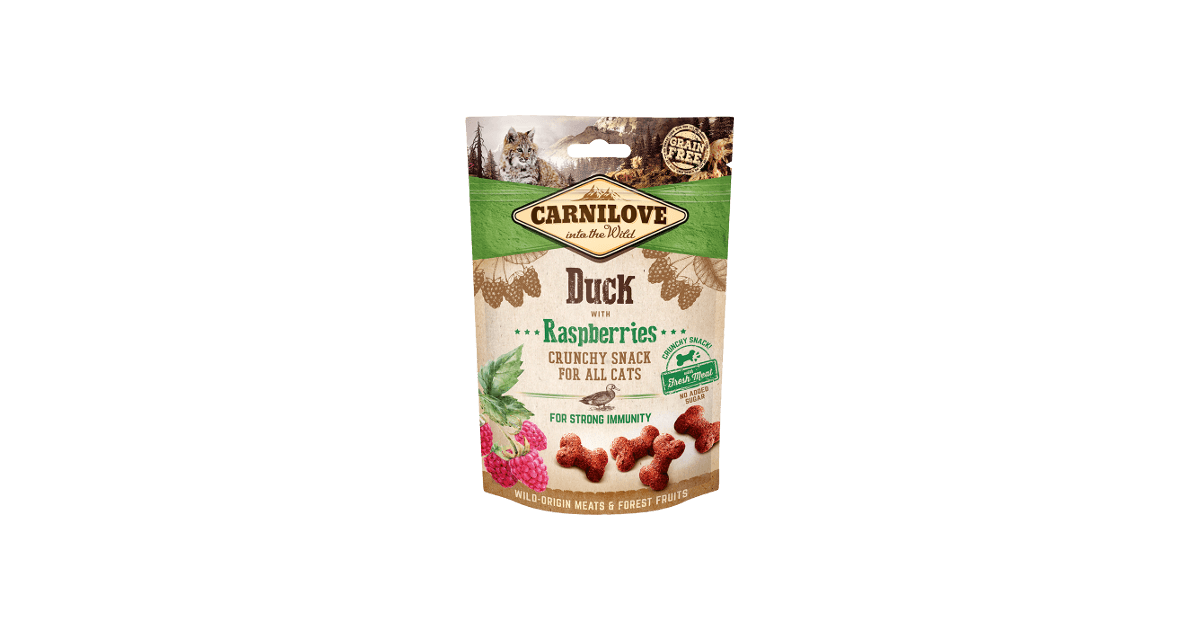 Carnilove Cat  - Friandises Crunchy Canard Carnilove - 1
