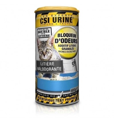 Animalerie pour chat : CSI Urine Bloqueur d'odeur