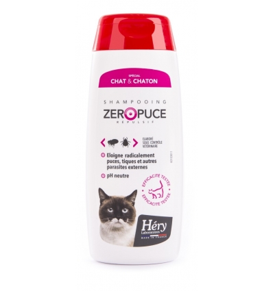 Shampoing Hery Zéro puce chat Hery - 1