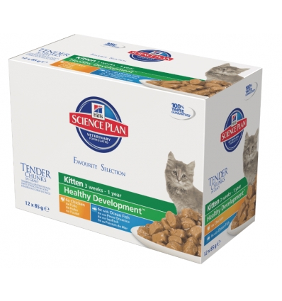 Hill's Science Plan - Kitten  Multipack Multisaveur (12x85g) Hill's Science Plan - 1