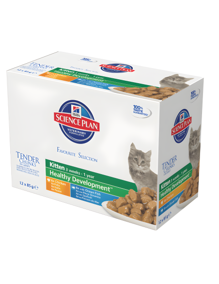 Hill's Science Plan - Kitten  Multipack Multisaveur (12x85g) Hill's Science Plan - 1