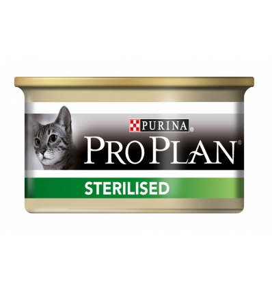 Purina pro Plan - Boites STERILISED terrine thon et saumon Purina Pro Plan - 1