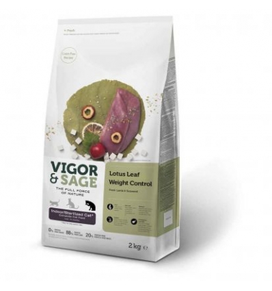 Vigor & Sage - Poria indoor (Sterilized Cat - Agneau)  Vigor & Sage - 1