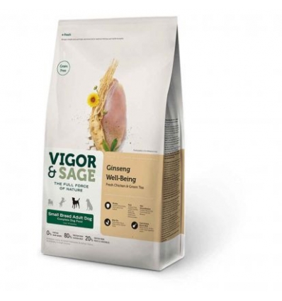 Vigor & Sage - Ginseng Well Being (Small Breed Adult Dog) Vigor & Sage - 1