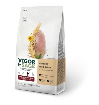 Vigor & Sage - Ginseng Well Being (Regular Adult Dog) Vigor & Sage - 1