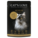 Cat's Love - Sachet canard pour senior Cat's Love - 1