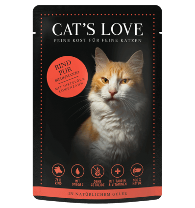 Cat's Love - sachet boeuf Cat's Love - 1
