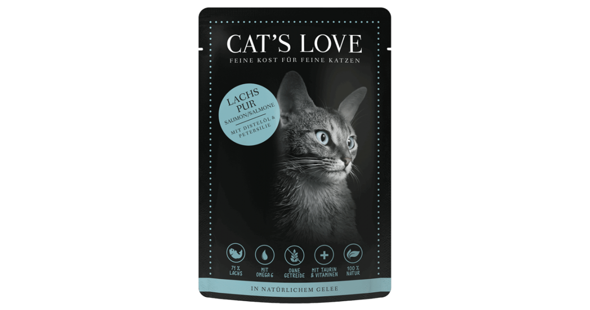 Cat's Love - sachet saumon  Cat's Love - 1
