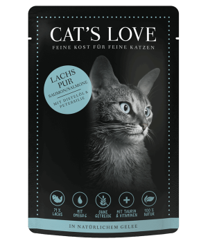 Cat's Love - sachet saumon  Cat's Love - 1