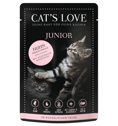 Sachet Poulet pour Junior Cat's Love - 1