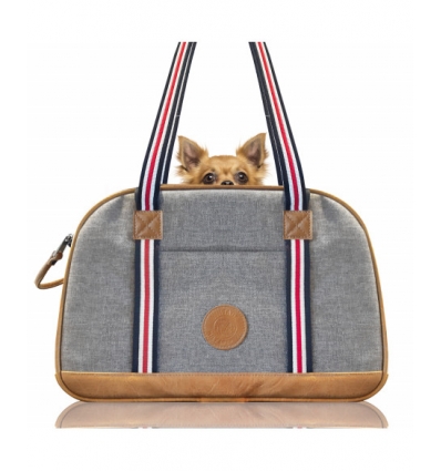 Sac de transport pour chiens - Sac Bowling Milk & Pepper - 1