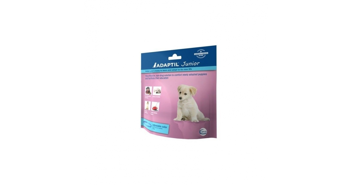 Collier anti stress chien: Adaptil collier Junior Adaptil - 1