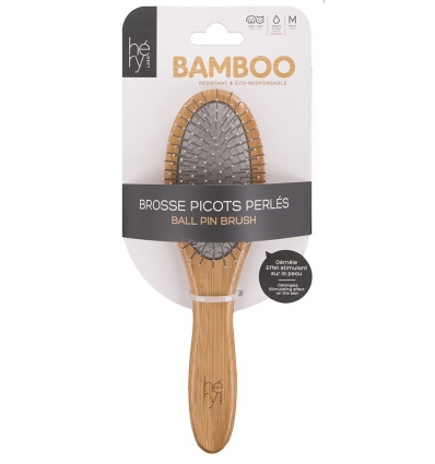Brosse picots perle bambou