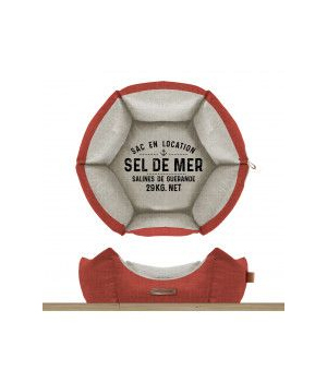 Panier pour chiens - Sofa Hexagonal Sel de Mer Milk & Pepper - 1