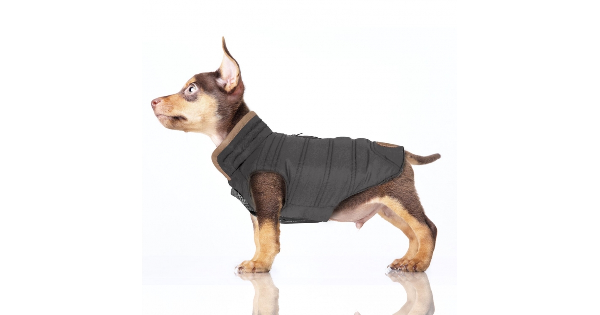 Doudoune Reversible Cardiff Milk & Pepper - 5