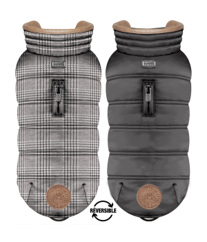 Doudoune Reversible Cardiff Milk & Pepper - 1