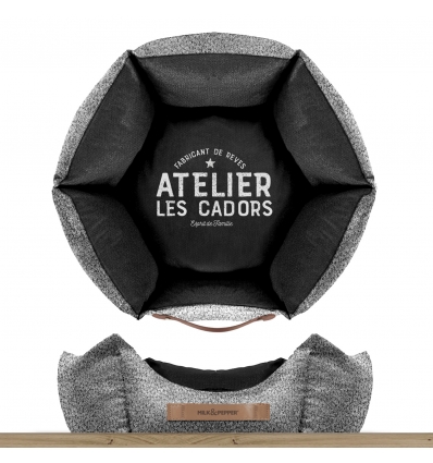 Sofa Hexagonal Atelier des Cadors Milk & Pepper - 3