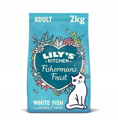 Croquettes pour chats Lily's Kitchen - Croquettes au Poisson pour Chat Lily's Kitchen - 1