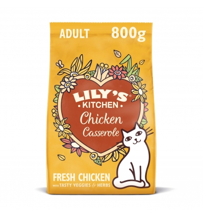 Croquettes pour chats Lily's Kitchen - Croquettes au Poulet pour Chat Lily's Kitchen - 1