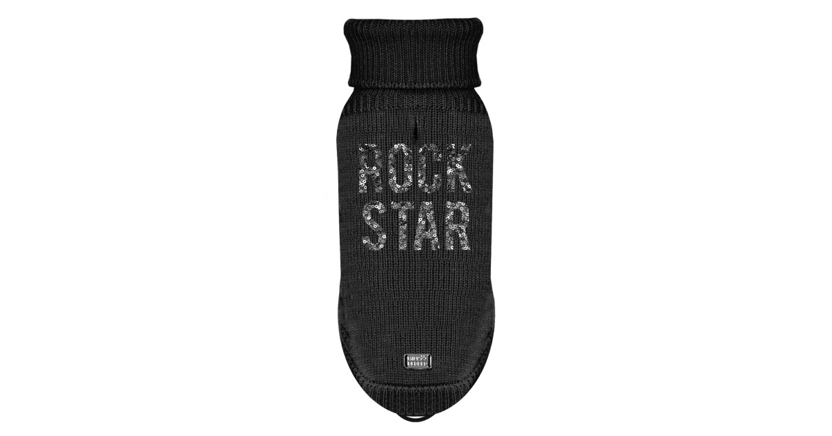 Pull pour chiens - Pull Rock Star Milk & Pepper - 1